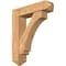Ekena Millwork Imperial Arts and Crafts Smooth Bracket w/ Offset Brace, Western Red Cedar, 7 1/2"W x 30"D x 36"H BKT0806X30X36IMP03SWR - alternate 1